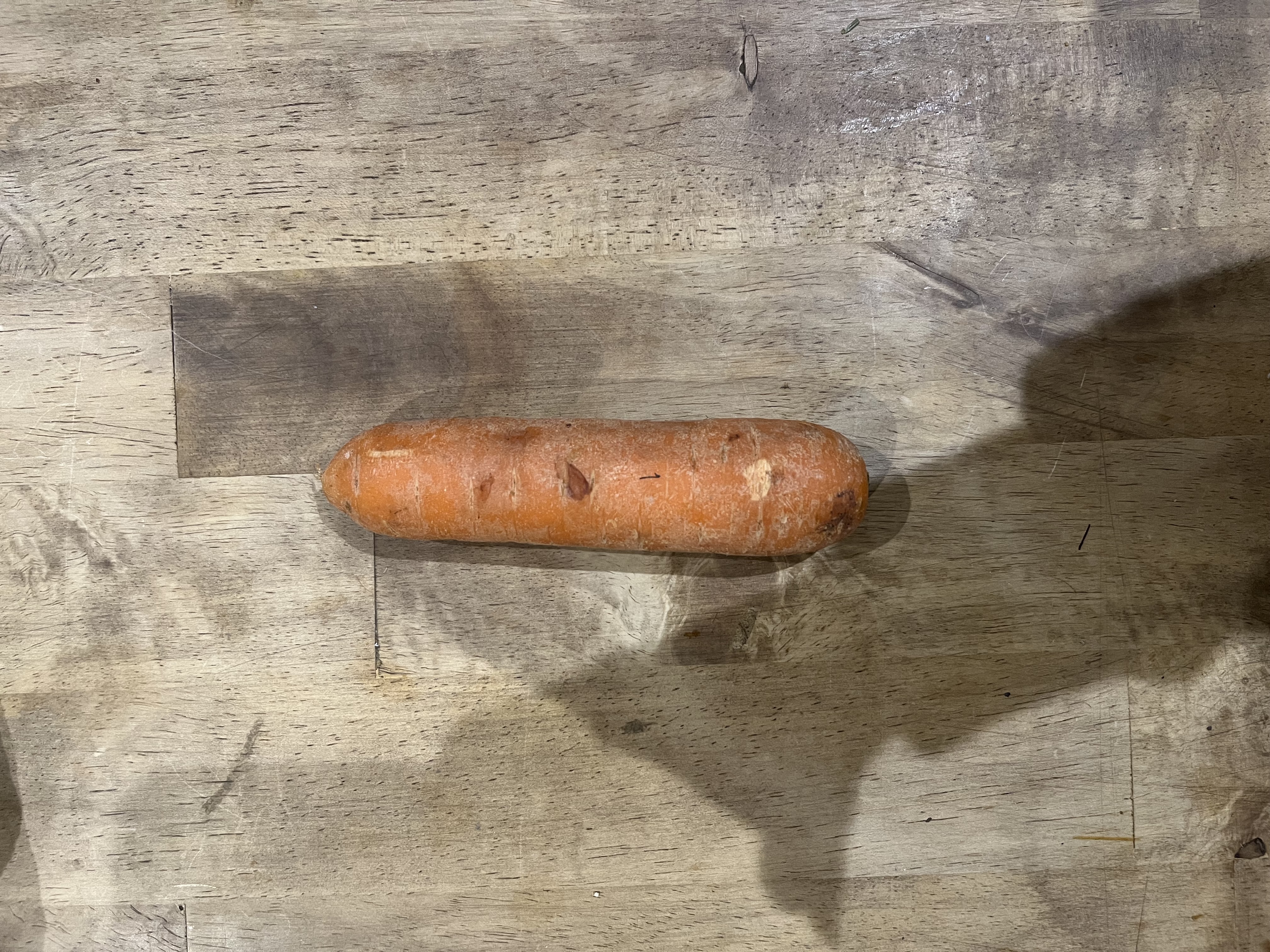 a shabby carrot